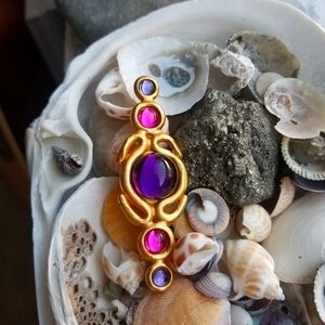 VINTAGE DUBIN SIGNED BROOCH